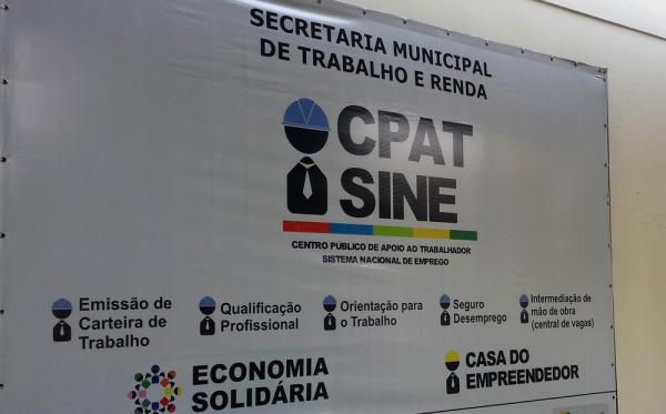 CPAT Campinas oferece 70 vagas de emprego com salários de até R$ 2,4 mil; veja lista