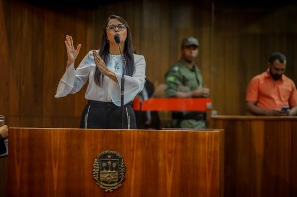 Teresa Brito chama governador Wellington Dias de "ditador"