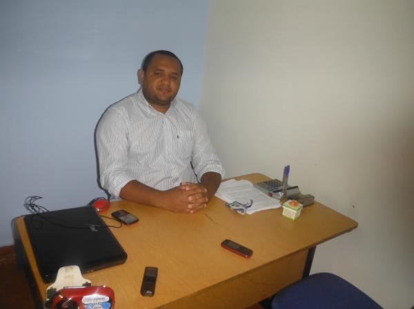 Carlos Eduardo, coordenador do SINE de Floriano.(Imagem:FlorianoNews)