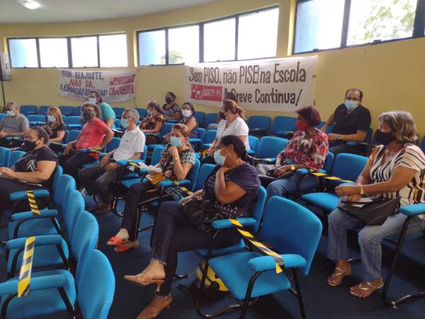 SINTE Floriano realiza Assembleia Geral na C&acirc;mara Municipal (Imagem:FlorianoNews)