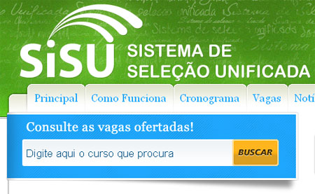 Sai lista de aprovados no SiSU