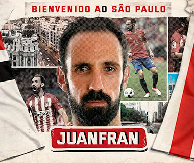 São Paulo anuncia contratação do lateral espanhol Juanfran