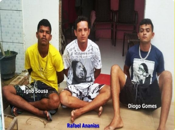 Trio é preso por suspeita tráfico de drogas no Piauí