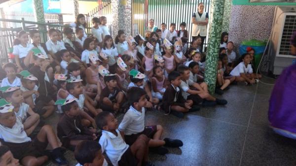 Escola Pequeno Pr&iacute;ncipe promoveu atividades no Dia do Livro Infantil.(Imagem:EPP)