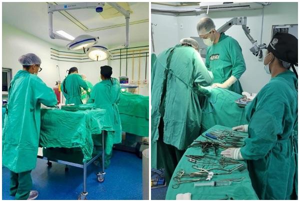  Hospital Regional Tib&eacute;rio Nunes refor&ccedil;a experi&ecirc;ncia cir&uacute;rgica com intenso treinamento no HGV(Imagem:Reprodu&ccedil;&atilde;o/Instagram)