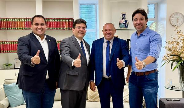 Marden confirma apoio com o prefeito de Prata do Piauí