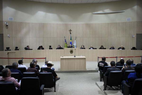 Tribunal de Contas do Estado do Piau&iacute; decidiu em sess&atilde;o plen&aacute;ria nesta quinta-feira (4).(Imagem:Lucas Marreiros / G1)