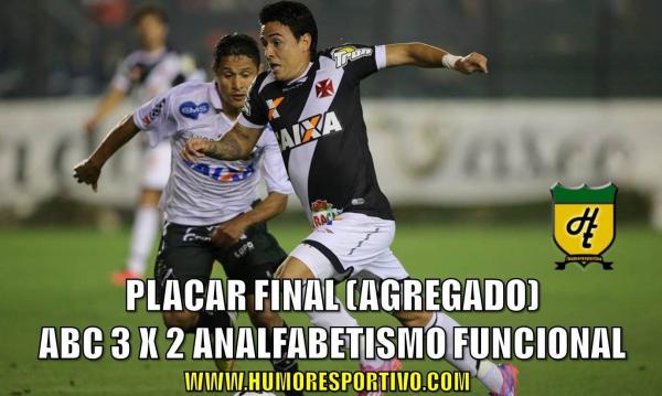 Vasco vira piadas em redes sociais.(Imagem:Blog meio de campo)