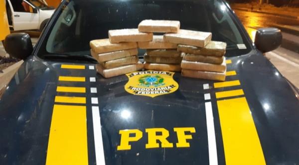 PRF apreende carregamento de cocaína e prende traficante na BR 230