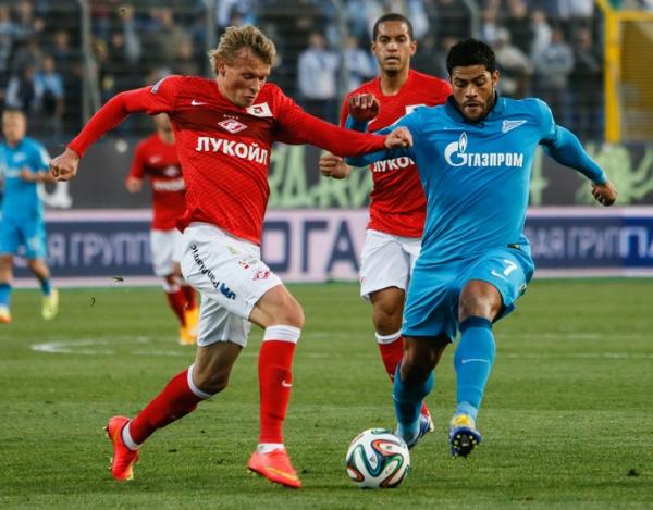 Hulk confirmou que ouviu insultos no empate contra Spartak, no &uacute;ltimo s&aacute;bado.(Imagem:Getty Images)