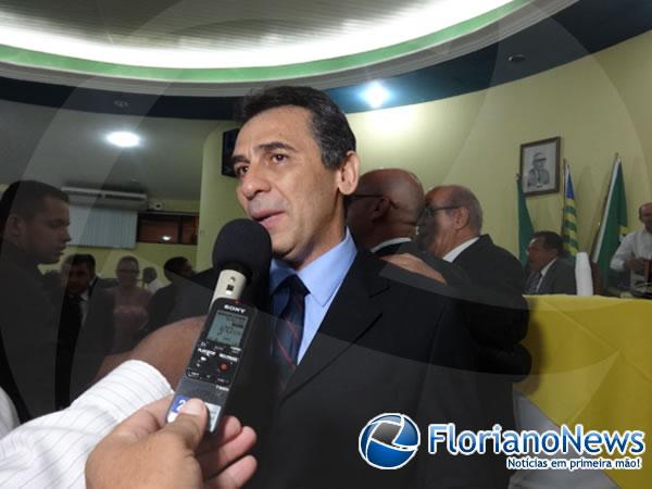 Prefeito Gilberto J&uacute;nior(Imagem:FlorianoNews)