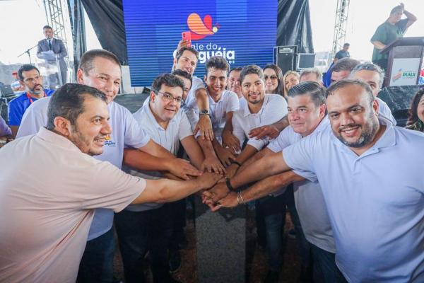 Governador participa do lançamento da pedra fundamental de laticínio que irá produzir 300 mil litro