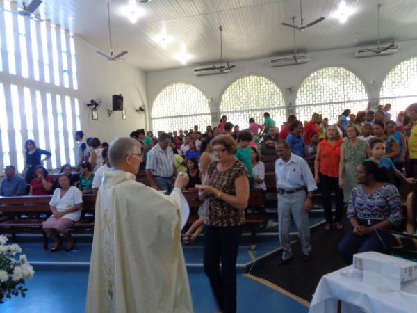 Frei Ant&ocirc;nio Schauert celebra 40 anos de ordena&ccedil;&atilde;o sacerdotal(Imagem:FlorianoNews)