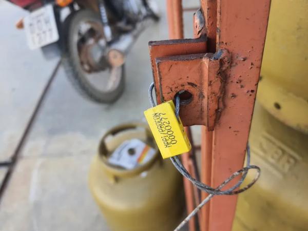 Postos do Sul do Piau&iacute; s&atilde;o interditados por entregar quantidade de combust&iacute;vel menor do que era mostrado na bomba.(Imagem:Procon/ Piau&iacute;)