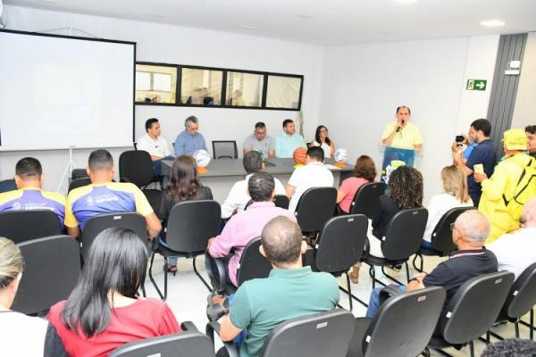 Prefeitura de Floriano assina ordem de serviço para construção de Espaço Comunitário na Vila Leão(Imagem:Secom)