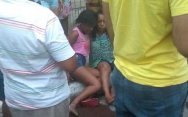 Duas pessoas ficam feridas em acidente entre carro e moto em Floriano. (Imagem:FlorianoNews)
