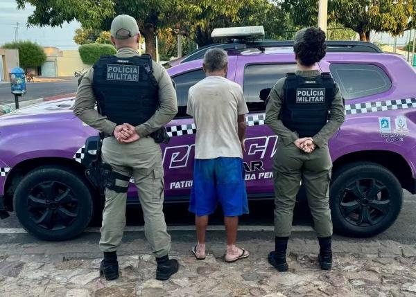 Suspeito de ameaçar mãe idosa e descumprir medida protetiva é preso pela 2ª vez em menos de 24 h