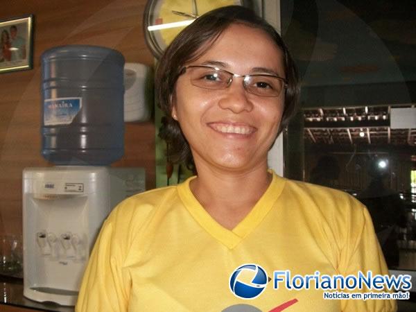 Professora Delange(Imagem:FlorianoNews)
