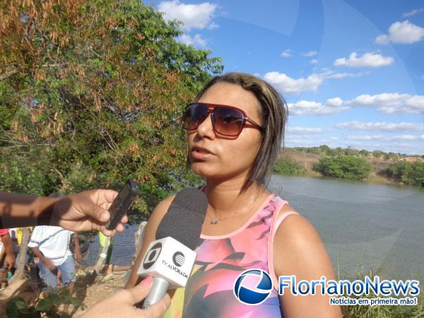 Homem &eacute; encontrado morto no rio Parna&iacute;ba.(Imagem:FlorianoNews)