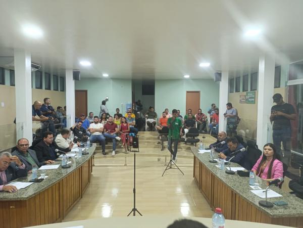 Câmara Municipal de Barão de Grajaú aprova projetos e avança com o Bolsa Esperança.(Imagem:FlorianoNews)