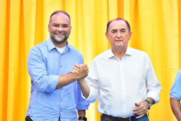 Joab Curvina e Ant&ocirc;nio Reis(Imagem:Secom)