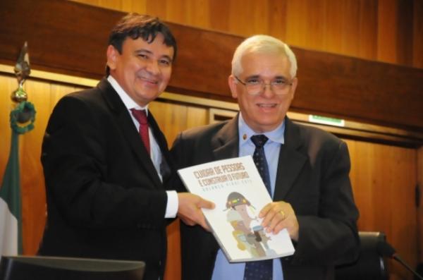  Mensagem na Assembl&eacute;ia(Imagem:Francisco Leal)