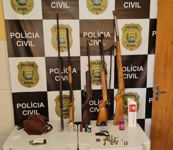 Opera&ccedil;&atilde;o Narco prende suspeitos de tr&aacute;fico de drogas em cidades do Piau&iacute;.(Imagem:Pol&iacute;cia Civil)