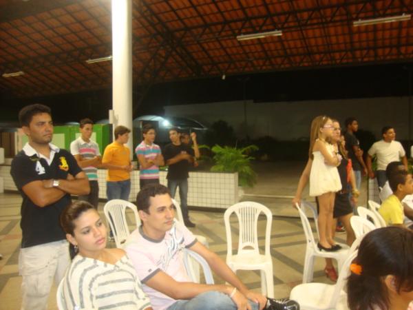 Lan&ccedil;amento do Selo da Escola. (Imagem:FlorianoNews)