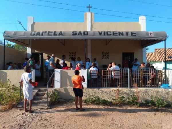 Alvorada festiva marca abertura de festejos de S&atilde;o Vicente de Paula em Floriano.(Imagem:FlorianoNews)