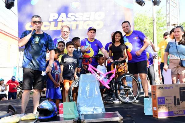 129 anos: Passeio cicl&iacute;stico re&uacute;ne cerca de 1.500 participantes nas comemora&ccedil;&otilde;es do anivers&aacute;rio de Floriano(Imagem:Secom)