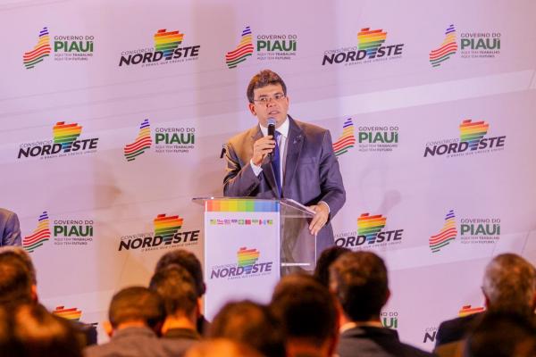 Governador Rafael Fonteles(Imagem: Gabriel Paulino)