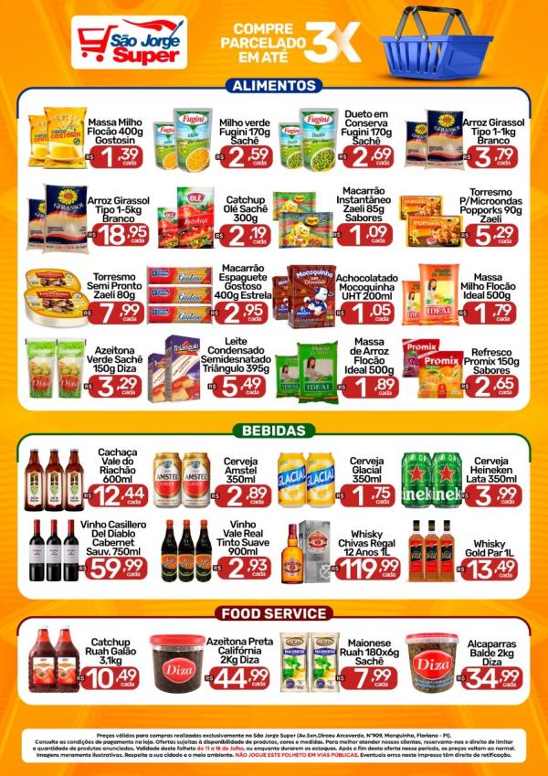 Show de Ofertas do S&atilde;o Jorge Super (Imagem:Divulga&ccedil;&atilde;o)