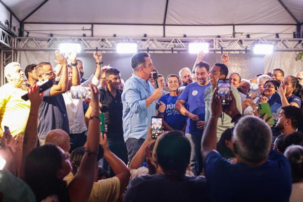  Joel e Ciro apresentam propostas em evento com multid&atilde;o na zona Norte de Teresina(Imagem:Ascom)