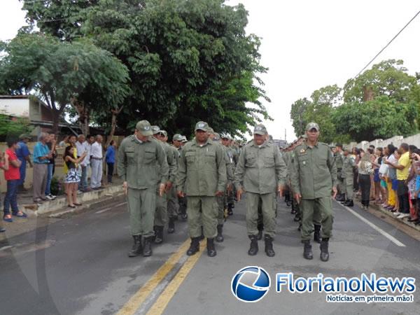 Cerimônia marca promoção de cabos em Floriano.(Imagem:FlorianoNews)