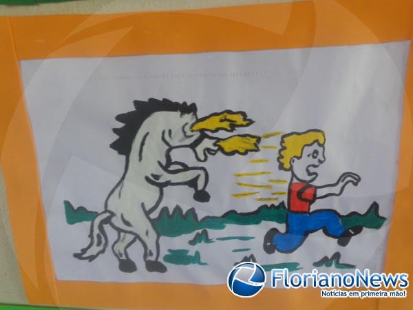 Desenho folcl&oacute;rico.(Imagem:FlorianoNews)