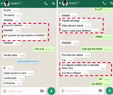 Mensagens provam elo entre policiais e suspeitos de fraudar concursos