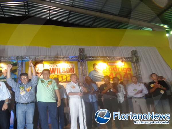 Gustavo Neiva inaugura comitê e lança campanha em Floriano.(Imagem:FlorianoNews)