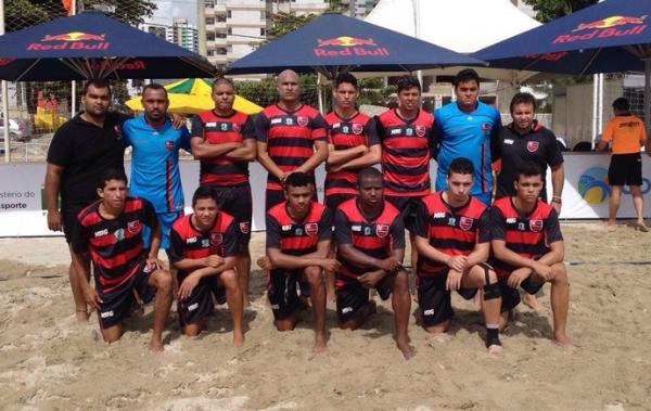 Flamengo-PI perde e se complica na Copa do Nordeste de futebol de areia