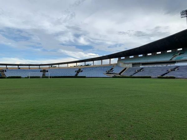  Est&aacute;dio Albert&atilde;o, palco de Fluminense-PI x Santos.(Imagem:Bruno Giufrida )