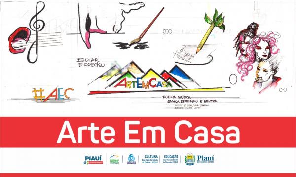 Seduc lança Arte em Casa nesta quarta (28).(Imagem:Divulgação)