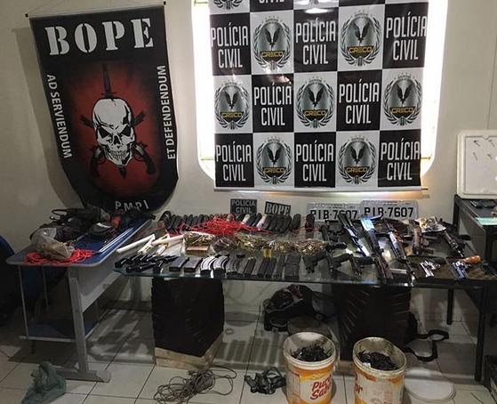 Base de quadrilha é encontrada e dois são mortos em confronto com a Polícia