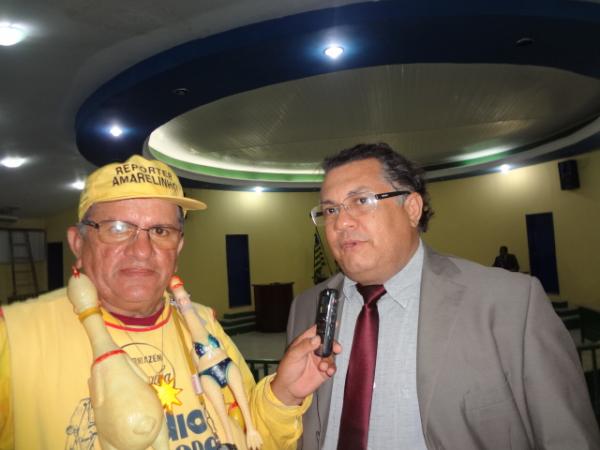 Vereador vereador Carlos Antonio (PRTB).(Imagem:FlorianoNews)
