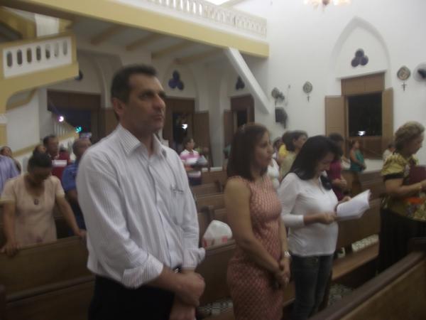 Prefeito Gilberto Júnior prestigia festejos de São Pedro de Alcântara em Floriano