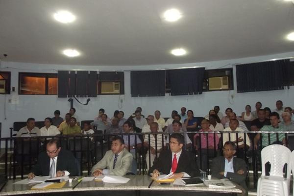 Realizada Audi&ecirc;ncia P&uacute;blica sobre Obras do Esgotamento Sanit&aacute;rio em Floriano.(Imagem:FlorianoNews)