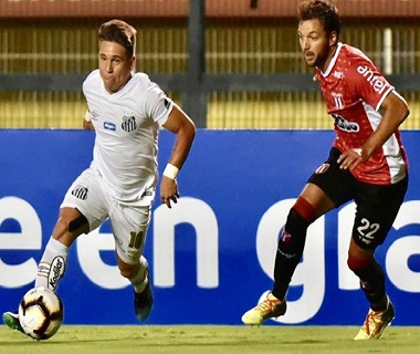 Santos é eliminado pelo River Plate-URU na 1ª fase da Sul-Americana