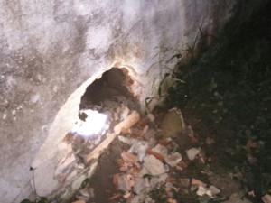 PM acha buraco na Irmão Guido e aborta fuga de presos