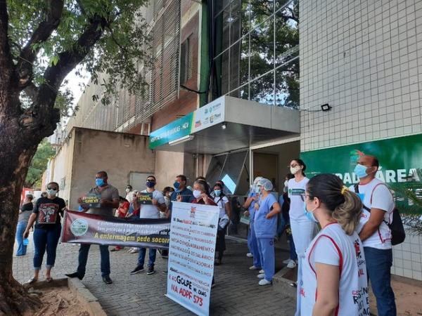 Enfermeiros e técnicos de enfermagem da rede estadual do Piauí iniciam greve
