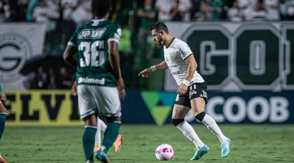 Goiás e Corinthians empatam sem gols em jogo marcado por polêmica no fim