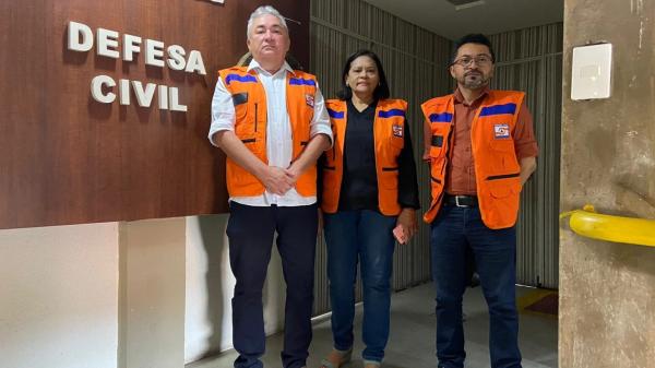 Defesa Civil monitora aumento das chuvas e orienta prefeitos no Piauí