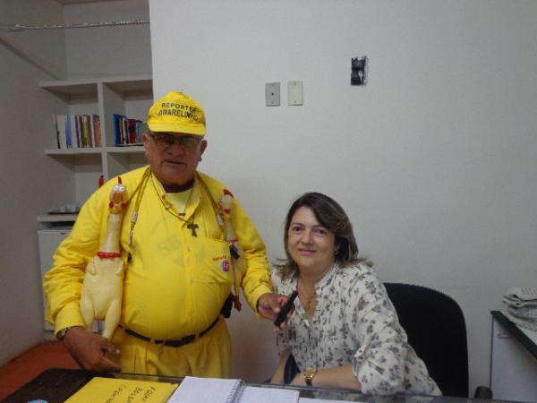 Joara Le&atilde;o, Secret&aacute;ria  de Desenvolvimento e Assist&ecirc;ncia Social.(Imagem:FlorianoNews)